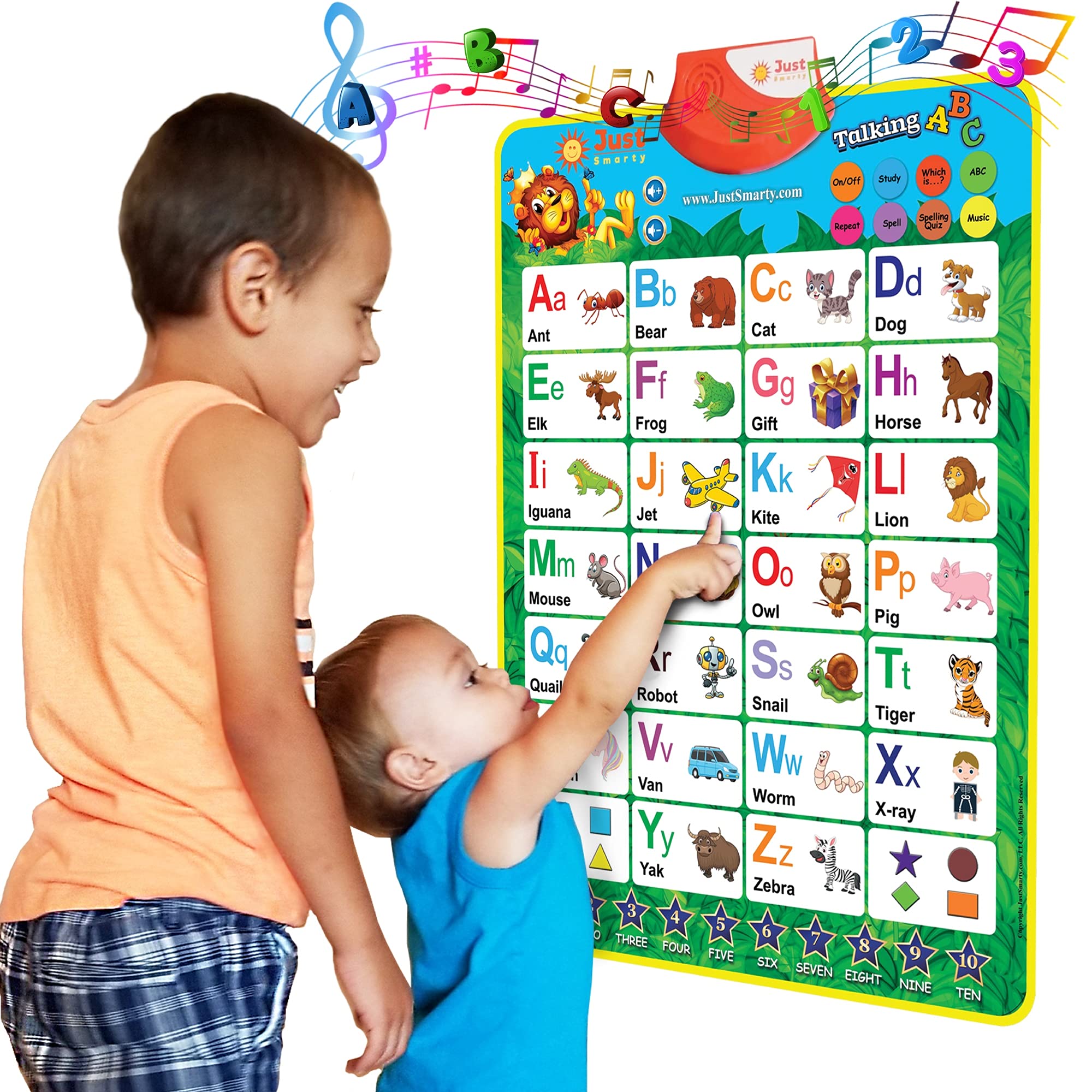Just Smarty Interactive Alphabet Wall Chart