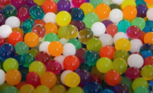 sensory objects for toddlers - water beads